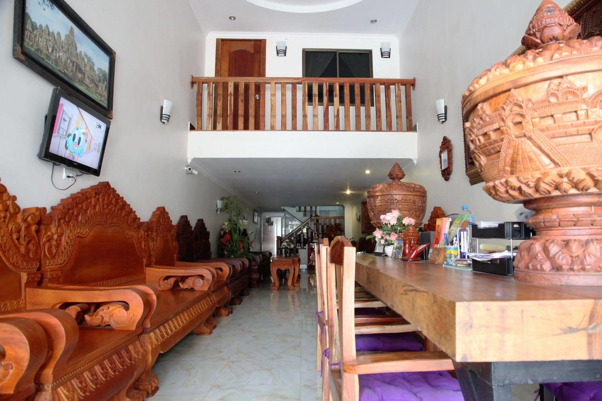 Angkor Udom Guesthouse Siem Reap Buitenkant foto